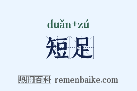 短足是什么意思的图片